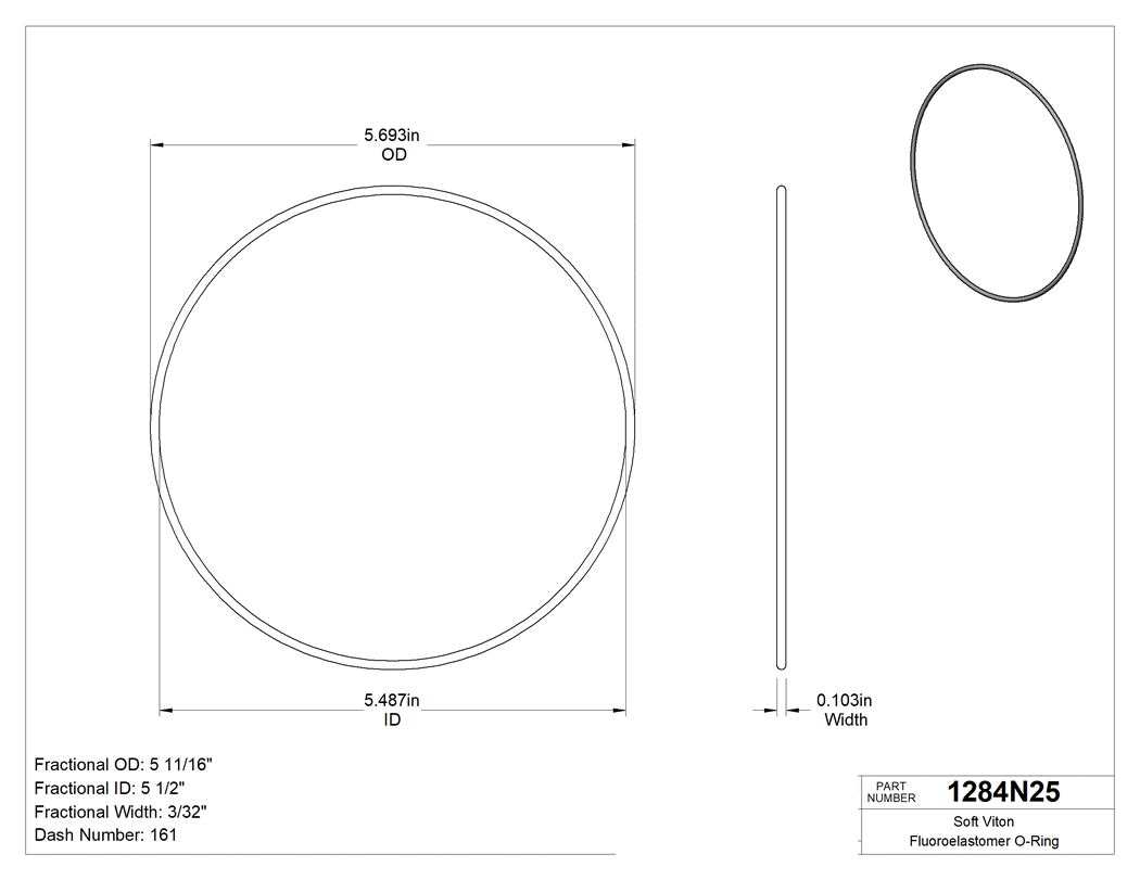 Technical drawing - 1284N25
